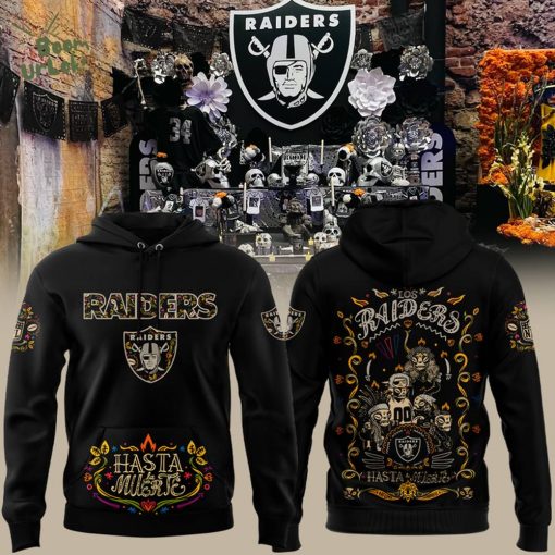 Las Vegas Raiders 2025 “Hasta la Muerte” hoodie