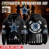 Limited Edition Detroit Lions x Firefighter Appreciation Honor Hoodie-3D Unisex Hoodie