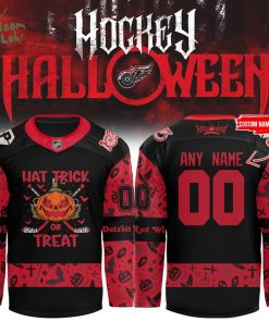 Limited Edition Detroit Red Wings 2025 Halloween Night Jersey