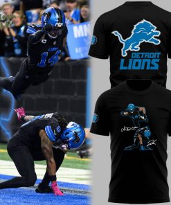 Limited Edition Lions Football SuperBrown & SpiderGibbs 🔥🔥🔥 Black T-Shirt