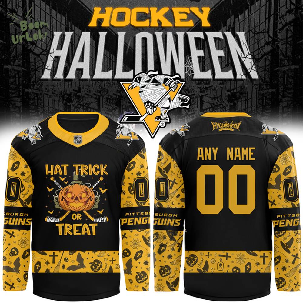 Limited Edition Pittsburgh Penguins 2025 Halloween Night Jersey Limited Edition Pittsburgh Penguins 2025 Halloween Night Jersey