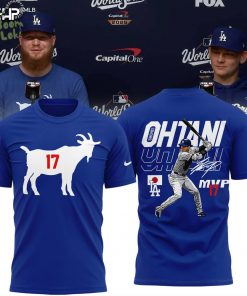 Los Angeles Dodgers – The Goat Shohei Ohtani Limited Edition Shirt