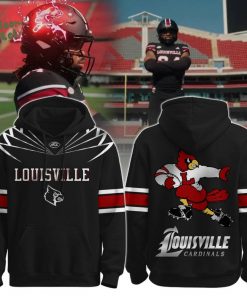 Louisville Cardinals Retro Mascot Hoodie