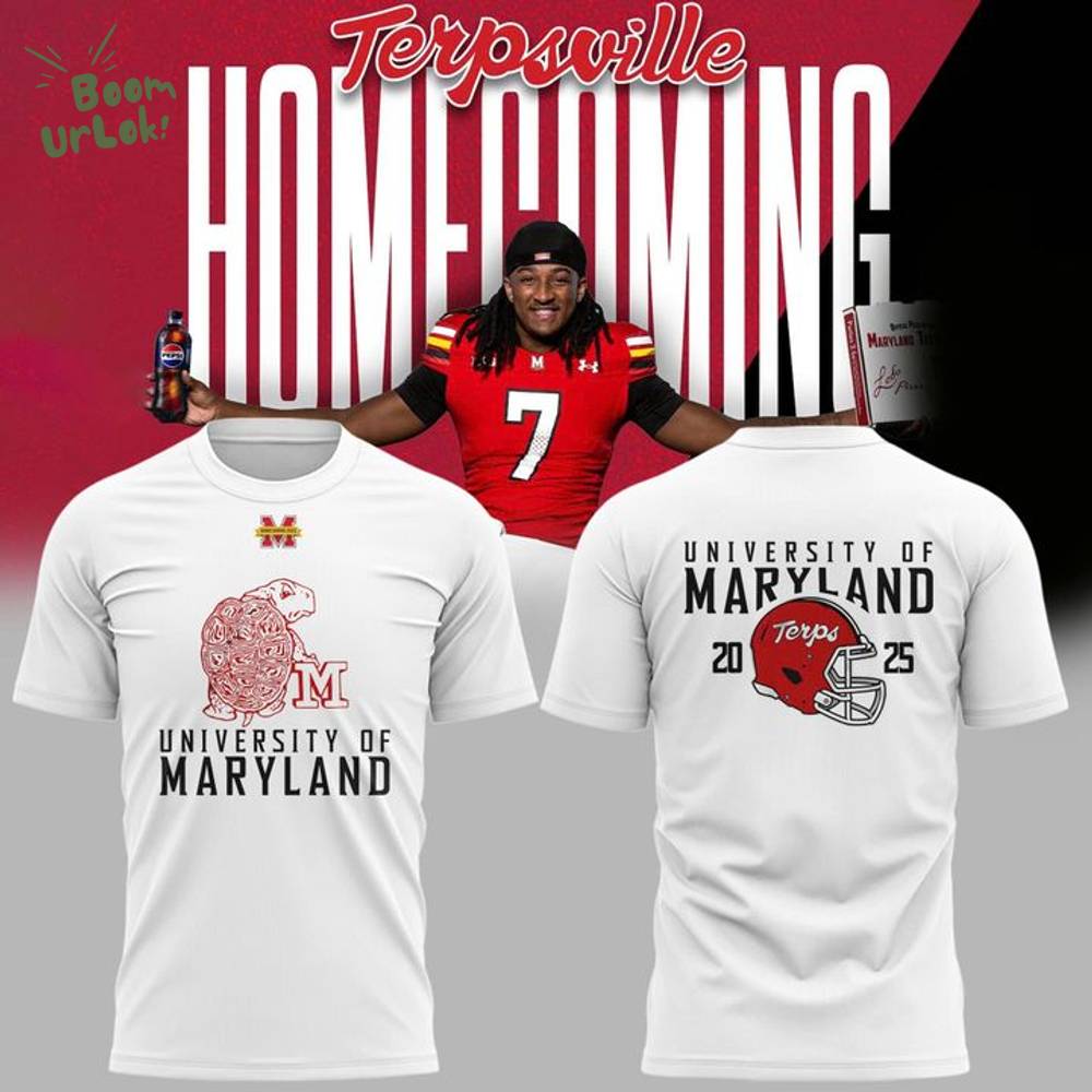 Maryland Football Homecoming T-Shirt - Limited Edition Maryland Football Homecoming T-Shirt - Limited Edition