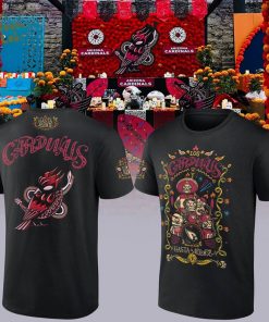 Men’s Arizona Cardinals Black Hasta La Muerte Graphic T-Shirt