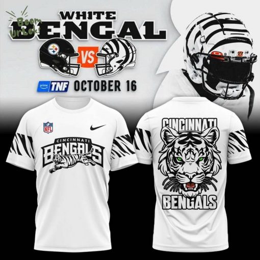Men’s Nike White Cincinnati Bengals “White Bengals” T-shirt