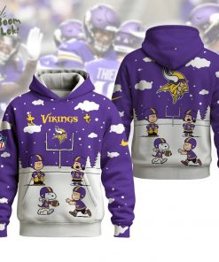 Minnesota Vikings Snoopy Hoodie – Peanuts Christmas