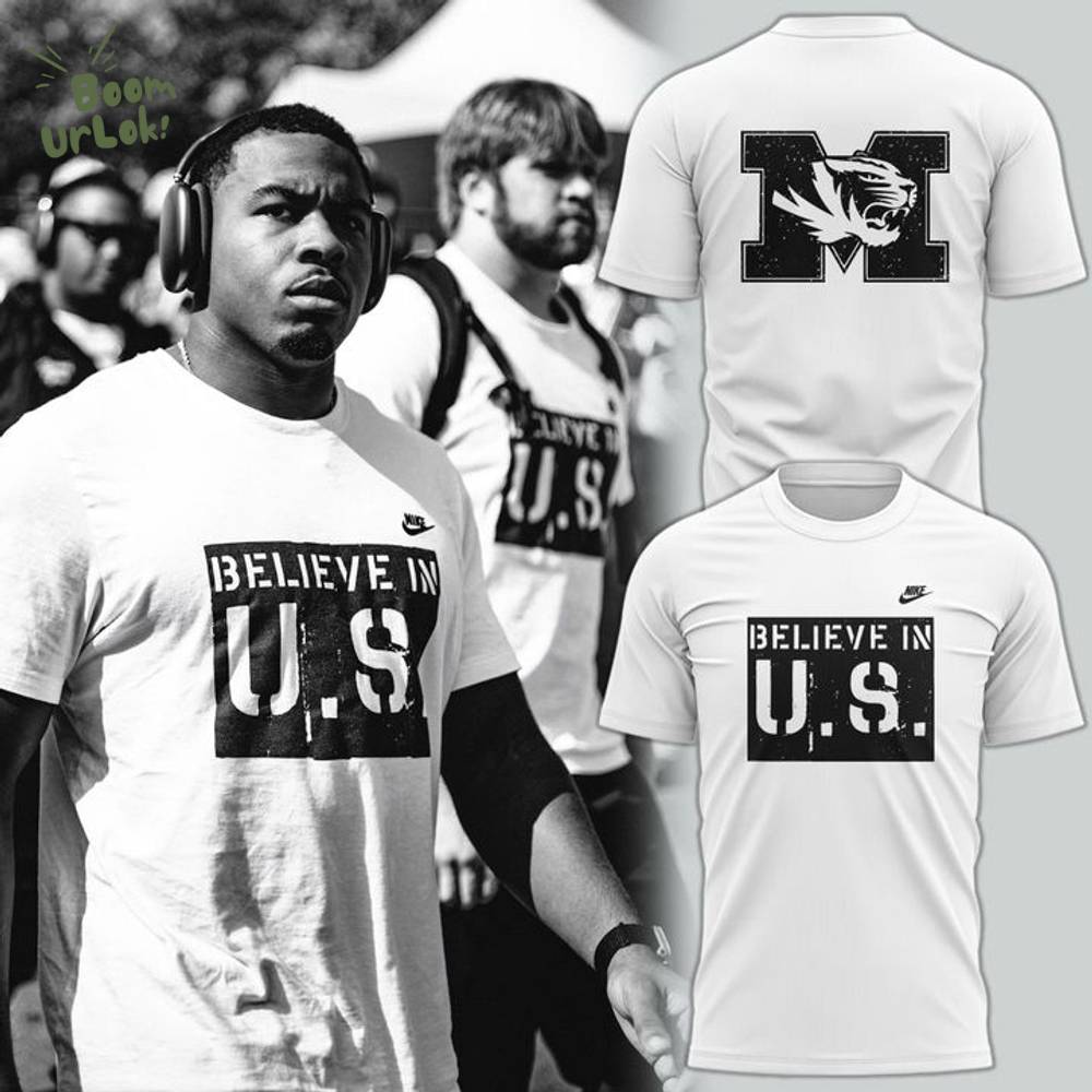 Mizzou Football "BELIEVE IN U.S." T-Shirt - Limited Edition Mizzou Football "BELIEVE IN U.S." T-Shirt - Limited Edition