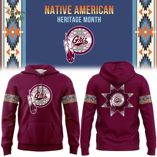 Montana Grizzlies football Native American Heritage Month Hoodie