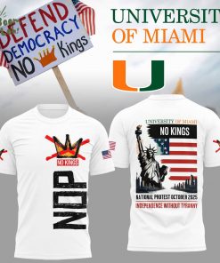 No King – University Of Miami Shirt