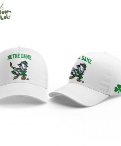 Notre Dame Fighting Irish Leprechaun Hockey 2025 Hoodie