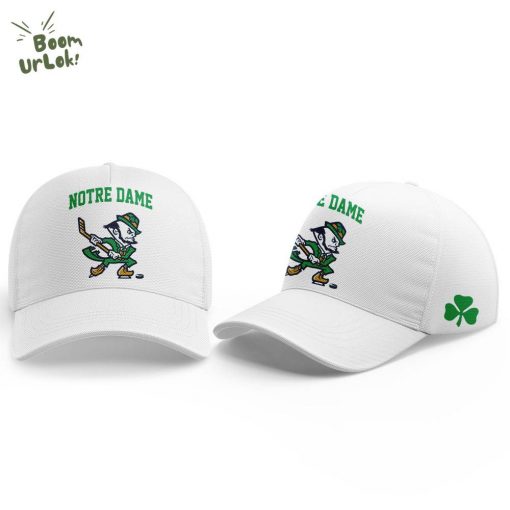 Notre Dame Fighting Irish Leprechaun Hockey 2025 Hoodie