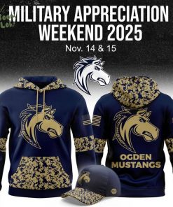 Ogden Mustangs ” Military Night ” Hoodie 2025