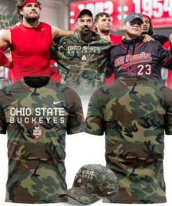 Ohio State Football Military Appreciation Camo Limited Edition T-shirt 2025