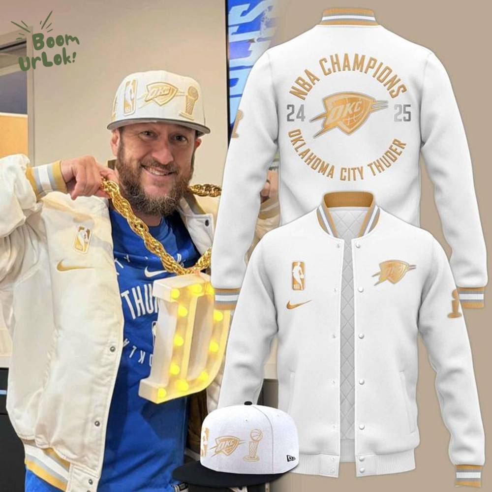 Oklahoma City Thunder's 2025 Ring Ceremony Jacket Oklahoma City Thunder's 2025 Ring Ceremony Jacket