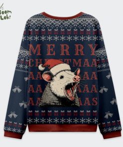 Opossum Holiday Cheer Christmas Ugly Sweat