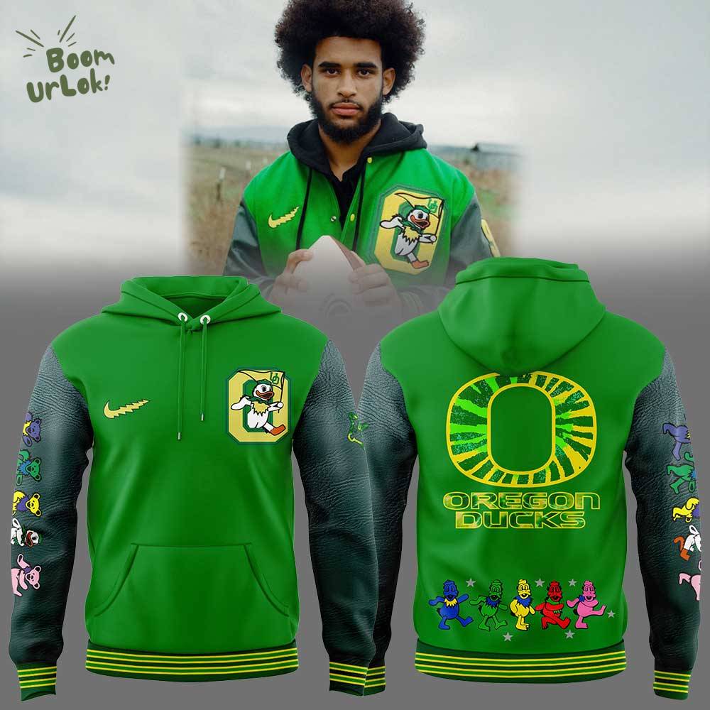 Oregon Grateful Ducks Collection Combo Hoodie Oregon Grateful Ducks Collection Combo Hoodie