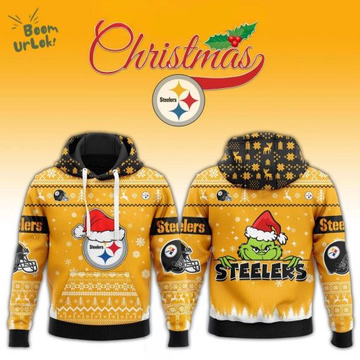 Pittsburgh Steelers x Christmas Hoodie Editon-3D Unisex Hoodie