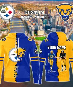 Pittsburgh Steelers x Pittsburgh Panthers Terry Bradshaw x Dan Marino Limited Edition-3D Unisex Hoodie