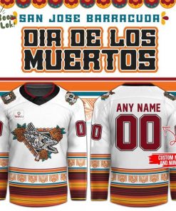 SJ Barracuda Dia de los Muertos Tigres Del Mar Jersey 2025