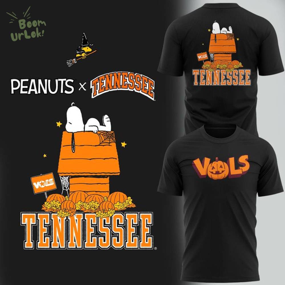 Special Edition Peanuts x Tennessee Halloween T-Shirt 2025 Special Edition Peanuts x Tennessee Halloween T-Shirt 2025
