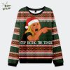 Stop Eating The Tinsel Cat Couple Christmas Ugly Sweat