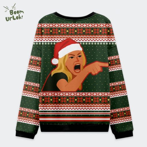 Stop Eating The Tinsel Cat Couple Christmas Ugly Sweat V2