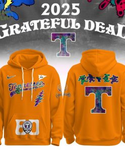 Tennessee Volunteers x Grateful Dead 2025 Hoodie – NCAA College Football Orange Hoodie