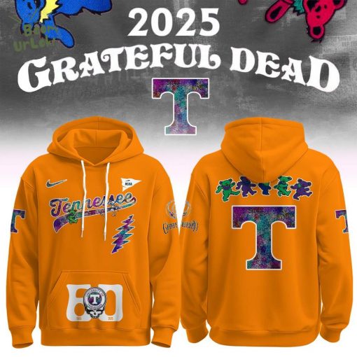 Tennessee Volunteers x Grateful Dead 2025 Hoodie – NCAA College Football Orange Hoodie