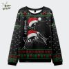 Capybara Smoking Christmas Ugly Sweat