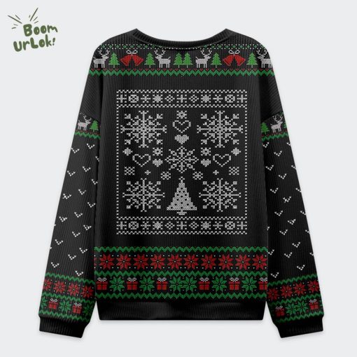The Cat Is Watching Today Christmas Ugly Sweat