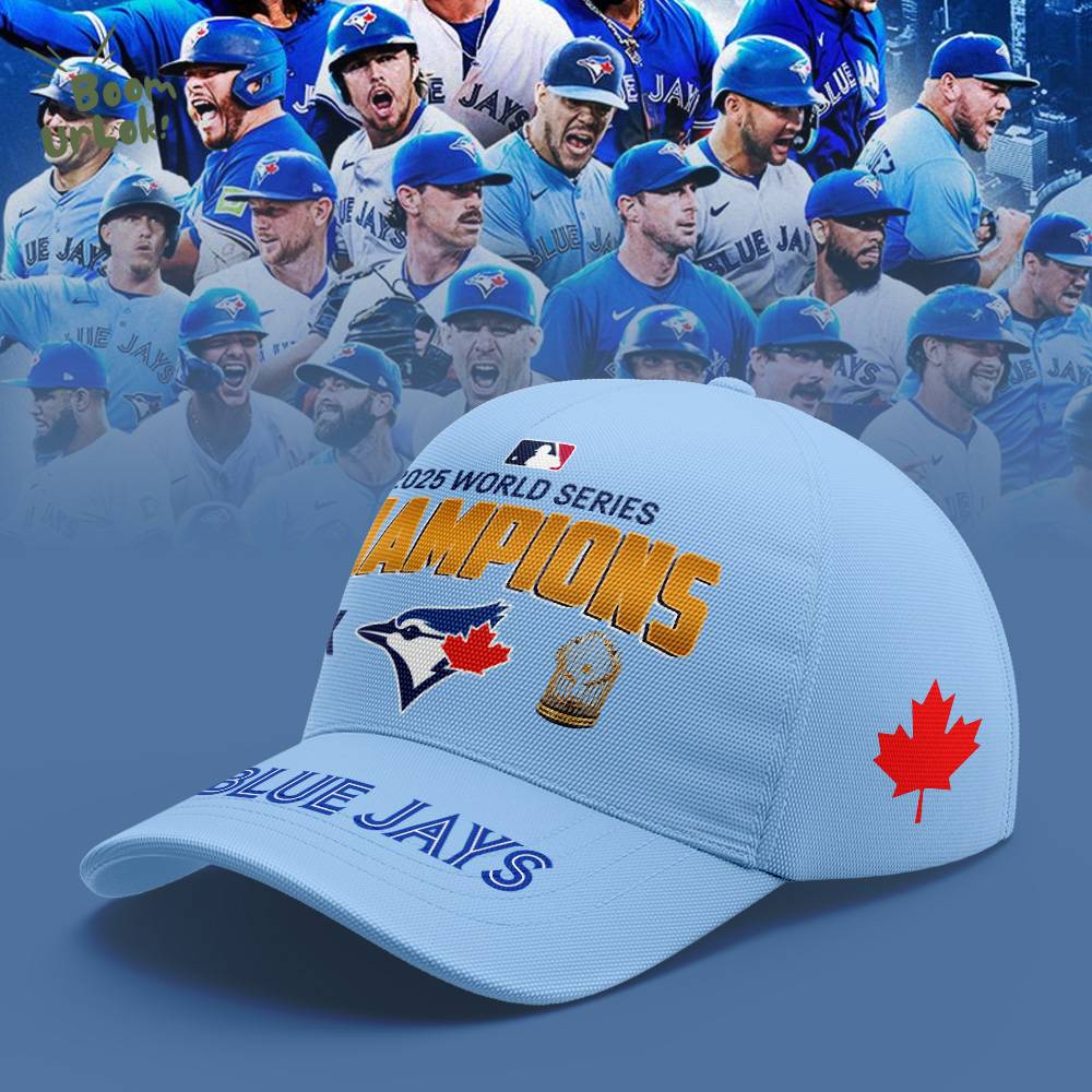 Toronto Blue Jays 2025 World Series Champions Cap Toronto Blue Jays 2025 World Series Champions Cap