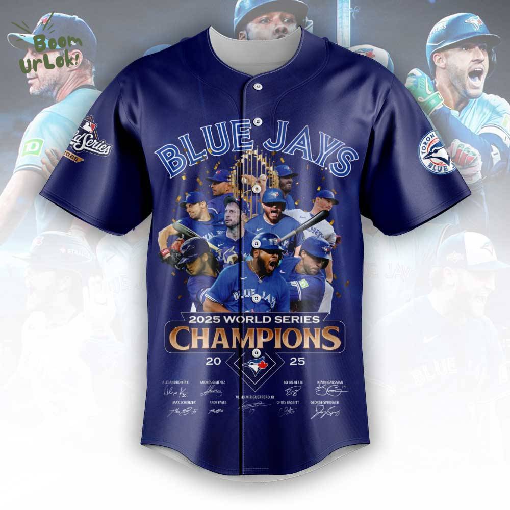 Toronto Blue Jays 2025 World Series Jersey Toronto Blue Jays 2025 World Series Jersey