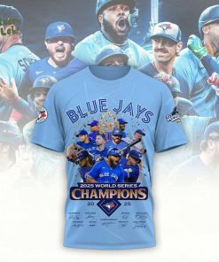 Toronto Blue Jays 2025 World Series Tshirt