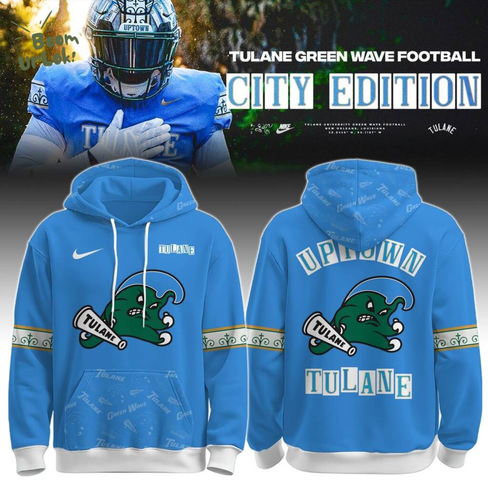 Tulane Green Wave Heritage Uptown Hoodie Tulane Green Wave Heritage Uptown Hoodie