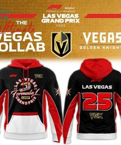 Vegas Golden Knights 2025 F1 Las Vegas GP Hoodie 2025