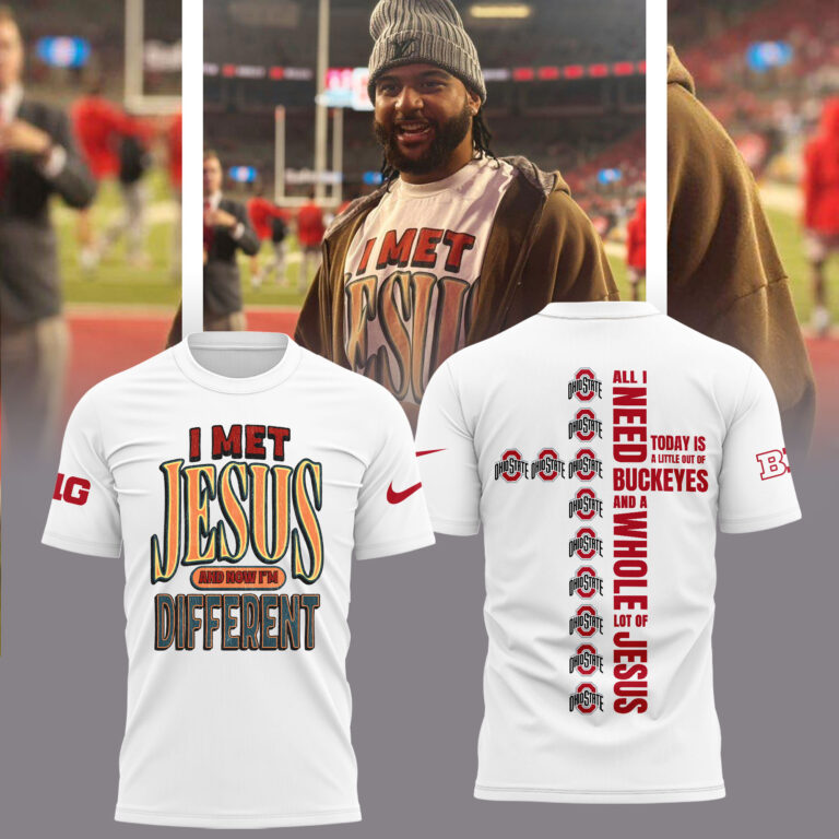 Limited Edition I MET JESUS AND NOW I’M DIFFERENT Shirt Limited Edition I MET JESUS AND NOW I’M DIFFERENT Shirt
