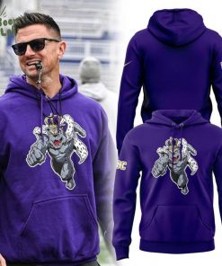 2025 Coach Chesney JMU Football Marvel Super Hero Day Hoodie