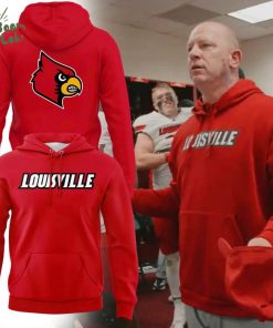 2025 Coach Jeff Brohm Louisville Cardinals Hoodie