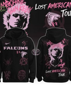 ATL Falcons x MGK ” The Lost Americana Tour ” Hoodie Limited Edition