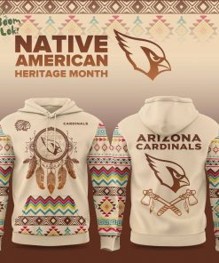 Arizona Cardinals Native American Heritage Month 2025 Limited Hoodie