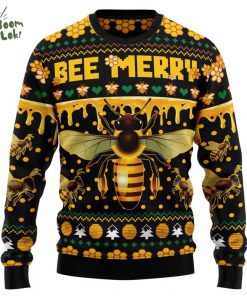 Bee Merry Ugly Christmas Sweater