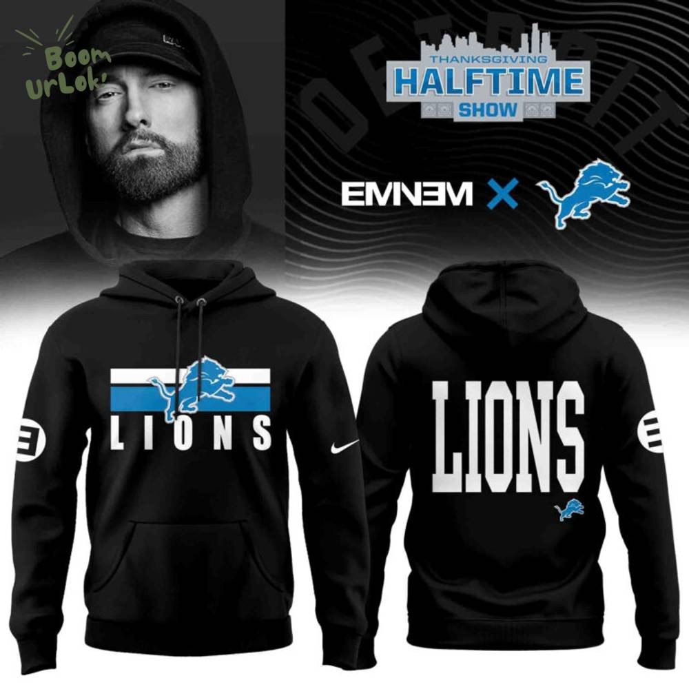 Detroit Lions x Eminem Halftime Hoodie Detroit Lions x Eminem Halftime Hoodie