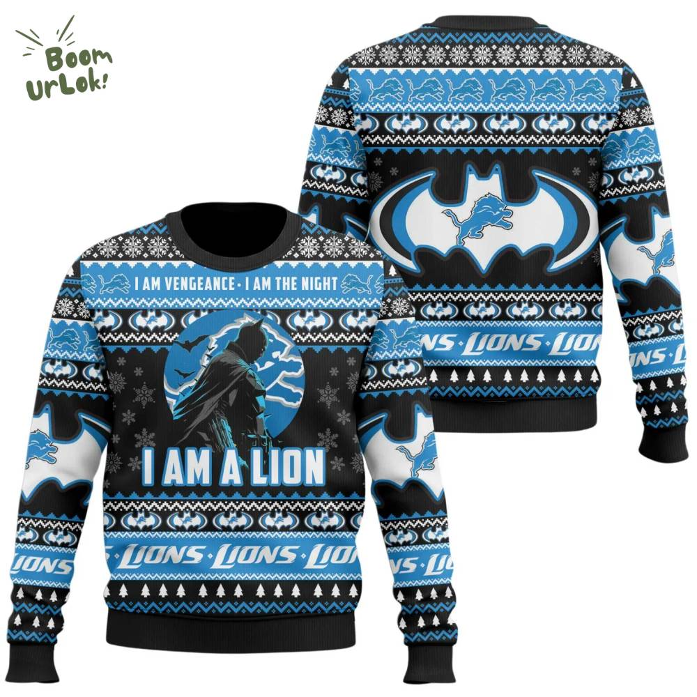 I Am A Lion Ugly Sweater I Am A Lion Ugly Sweater