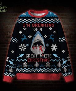 I’m Dreaming Great White Christmas Ugly Sweats