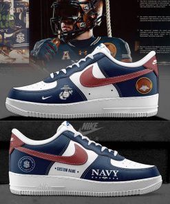Navy Midshipmen 250th Anniversary Uniform Special Edition AF1 Sneakers