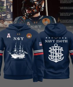 Navy Midshipmen 250th Anniversary Uniform Special Edition Hoodie
