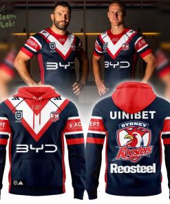 Sydney Roosters Brandon Wheat Kings Tri-colours Three Stripes Combo Hoodie