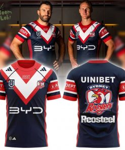 Sydney Roosters Brandon Wheat Kings Tri-colours Three Stripes Combo Shirt