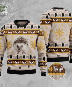 Cute Hedgehog Ugly Christmas Sweater